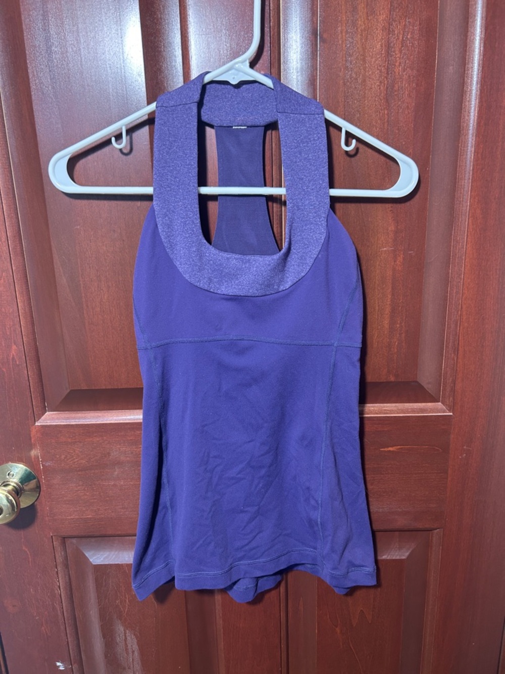 Lululemon Purple Halter Tank Top